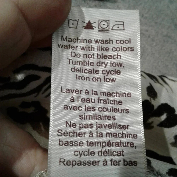 Leopard Print Short Sleeve Belted Tunic Top  Size 18W - Picture 5 of 13